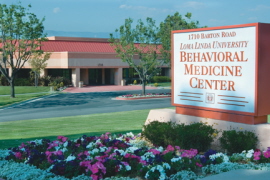 Loma Linda University Behavioral Medicine Center Sign