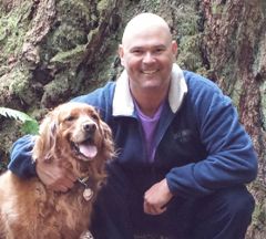 Baxter & Cowgirl in Forest