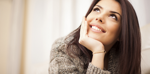 Beautiful Woman Happy to Beat Eating Disorders