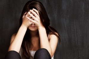 Image of girl dejected with Body Image Concerns