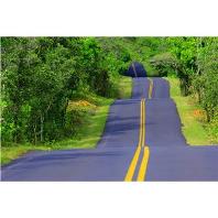 Black top road