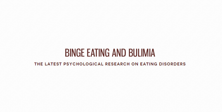 Binge Eating and Bulimia