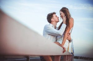 Couple enjoying emotional intimacy