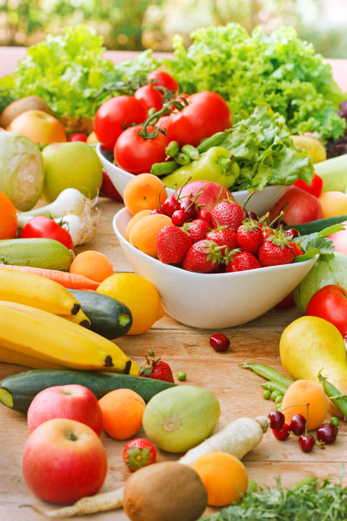 Organic fruits and vegetables used in Orthorexia and Healthy Eating to prevent Starvation Symptoms