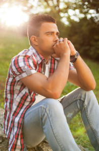 Portrait of a young man