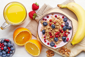 Healthy breakfast on a meal plan while avoiding orthorexia