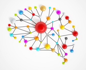 Brain network image