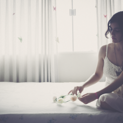 Woman sitting