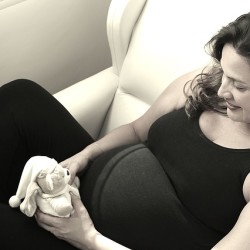Pregnant Woman looking forward to being a New Mother