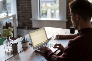 Man researching Transtheoretical Intervention Protocol