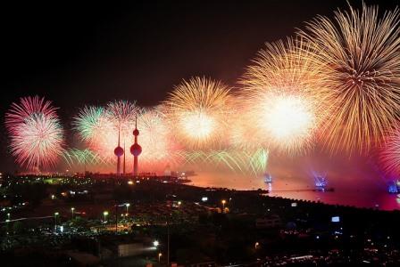 Fireworks in Kuwait