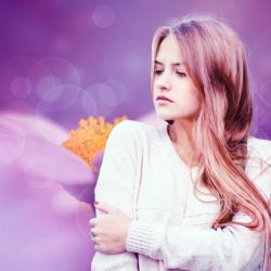 Woman with Binge Eating Disorder