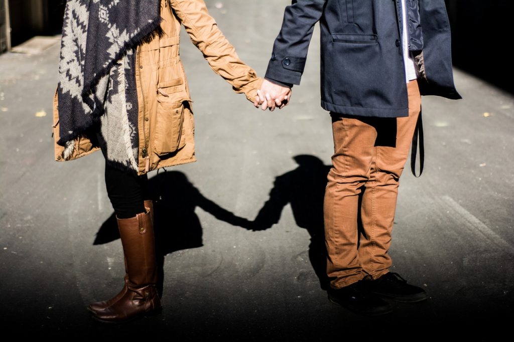 Support Relationships holding hands