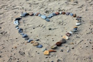 California sandy beach