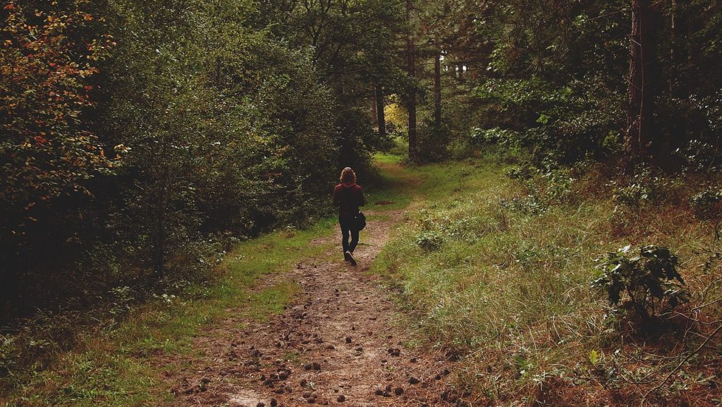 Walking path and spirituality