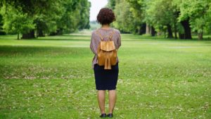 Woman considering treatment