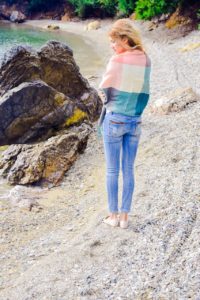 Woman on beach