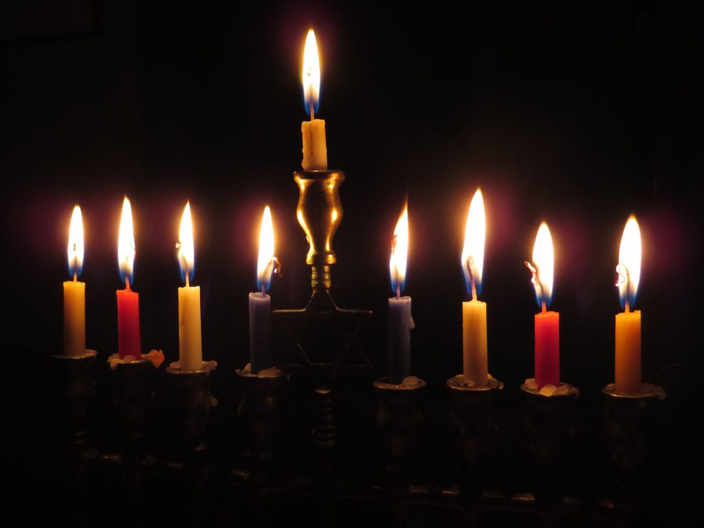 Hanukkah menorah