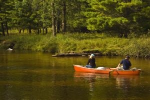 Couple finding spirituality in nature during eating disorder recovery