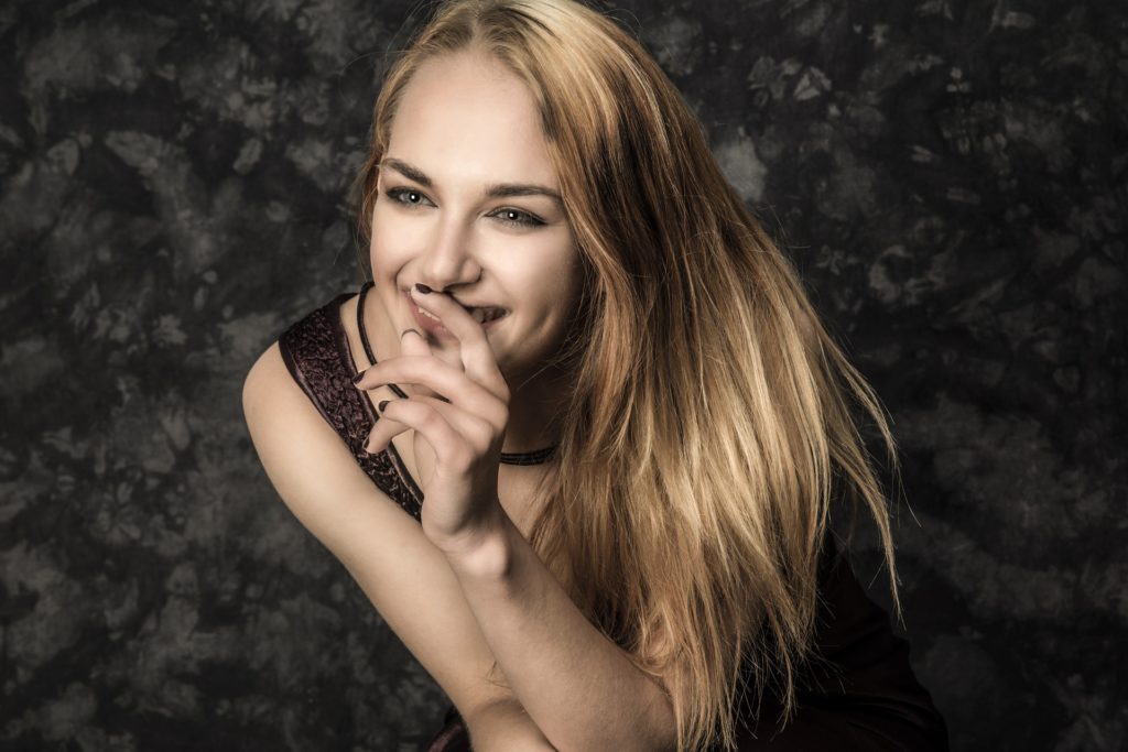 Woman Contemplating Her Struggling With Anorexia