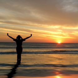 Embracing the Sunset
