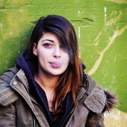 Woman smoking