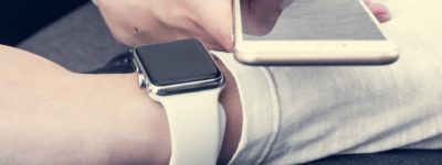 Woman checking her phone's browser for dysfunctional eating behaviors