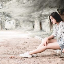 Woman struggling with clean eating