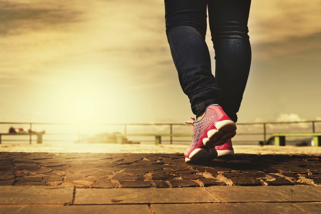 Woman exercising