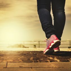 Woman exercising