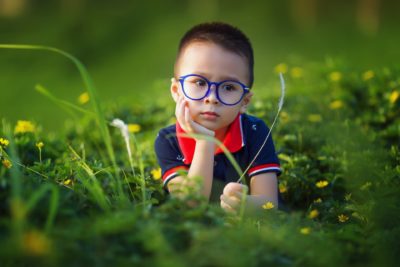 Child struggling with eating disorder