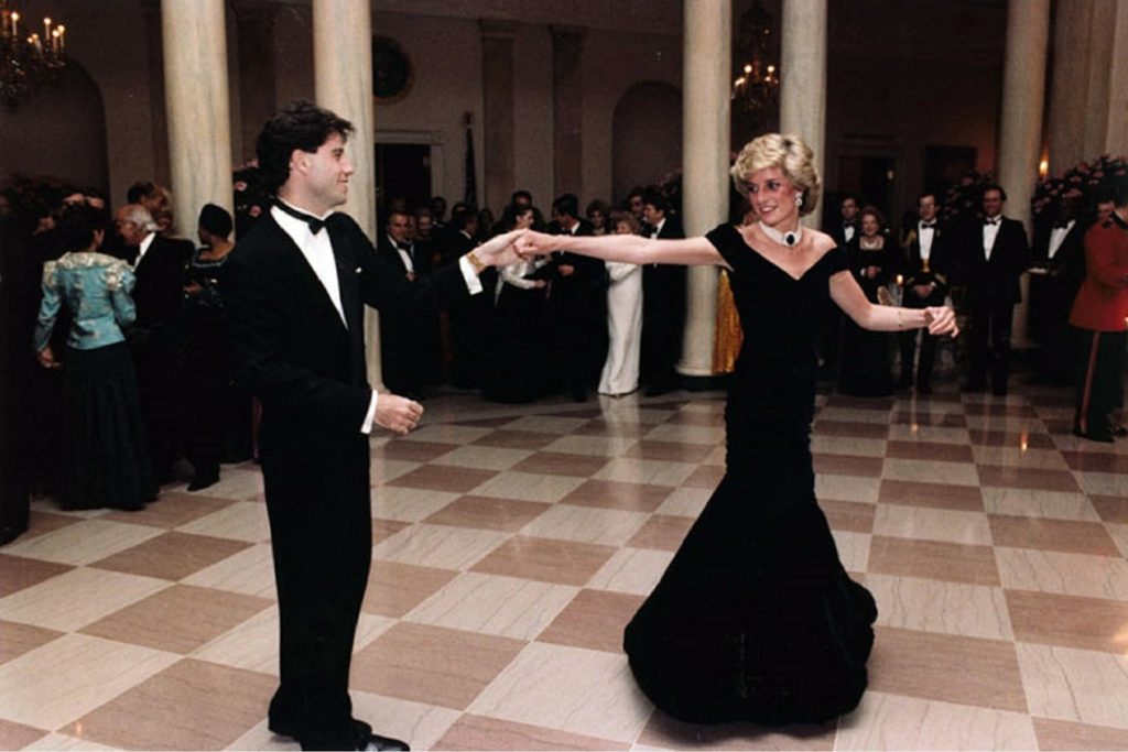 Princess Diana dancing