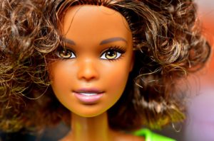 Barbie with brown hair