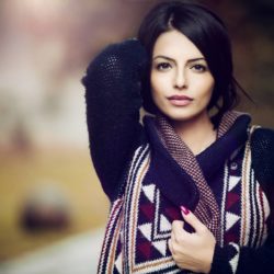 Woman struggling with an eating disorder