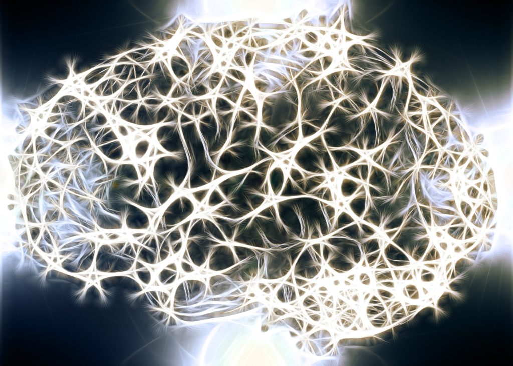 Изображение на пълни мозъчни неврони с неадаптивни схеми
