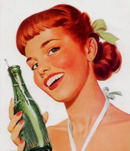 Old Soda Ad of a diet drink