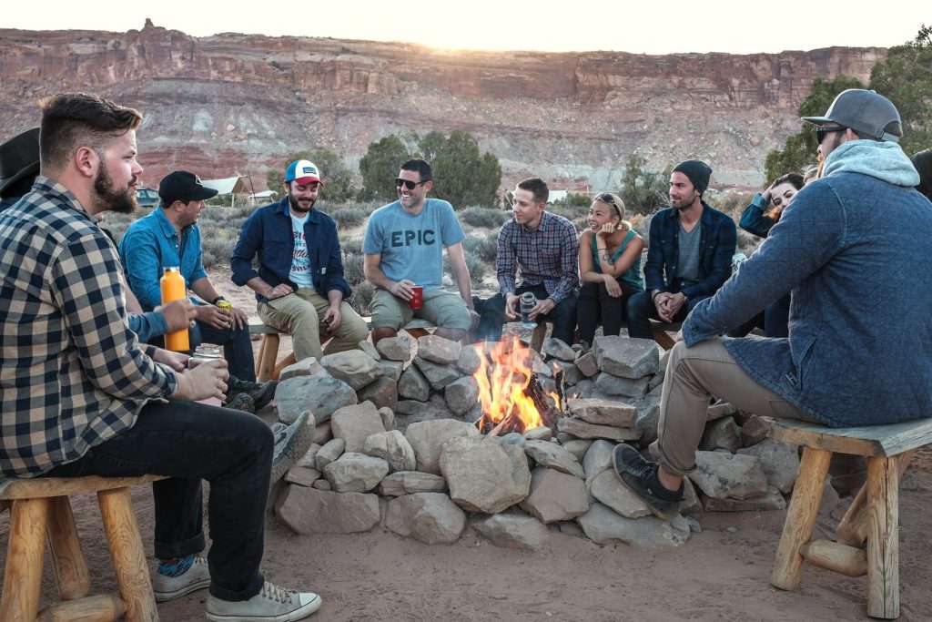 Group of People at Weight Loss Camps