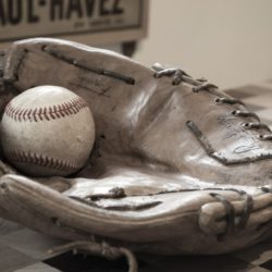 Picture of Baseball Glove and Ball for Mike Marjama