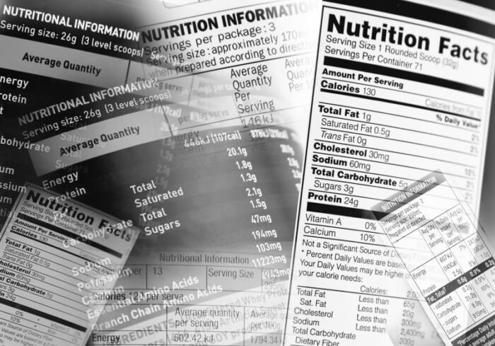 Nutrition Labels