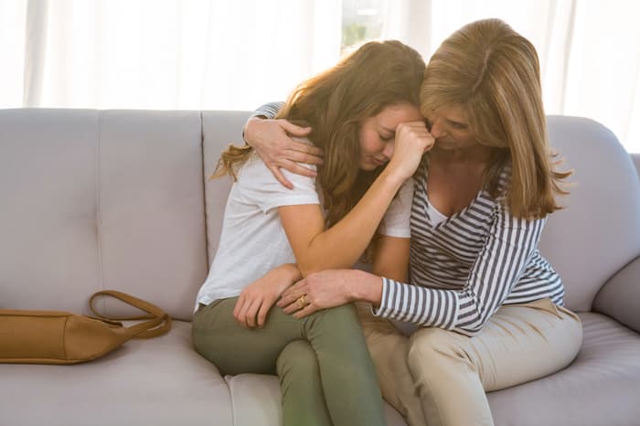 mother and daughter